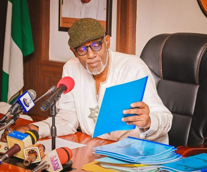 ONDO GOVERNOR, AKEREDOLU SIGNS 2023 APPROPRIATION BILL INTO LAW