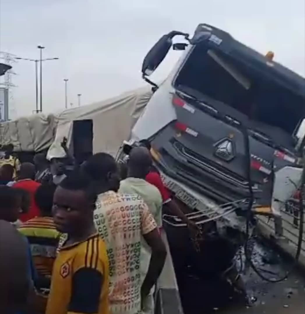 DRIVER DIES IN TRUCK - COMMERCIAL BUS COLLISION