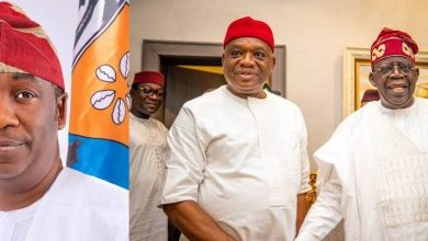 Senator Orji Kalu Mobilises Alaba Traders for Tinubu, Hamzat Ahead of 2027