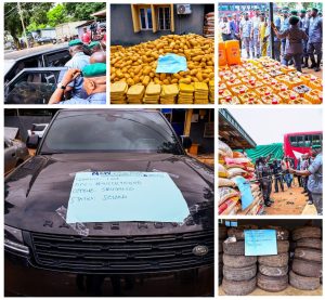 Ogun I Customs Command Seizes N2.47bn Worth of Contraband, 2026 Range Rover, Cannabis Sativa